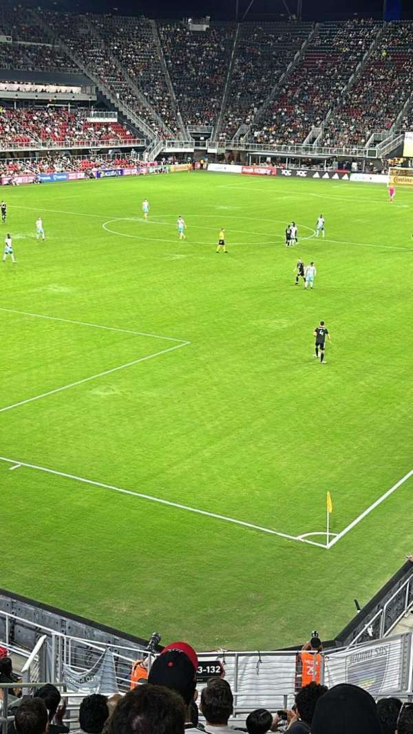 Audi Field, section: 133, row: 16, seat: 5