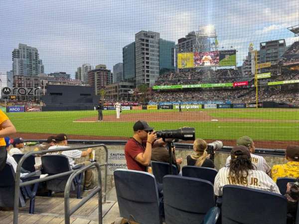 Petco Park, section: 110, row: 5, seat: 12