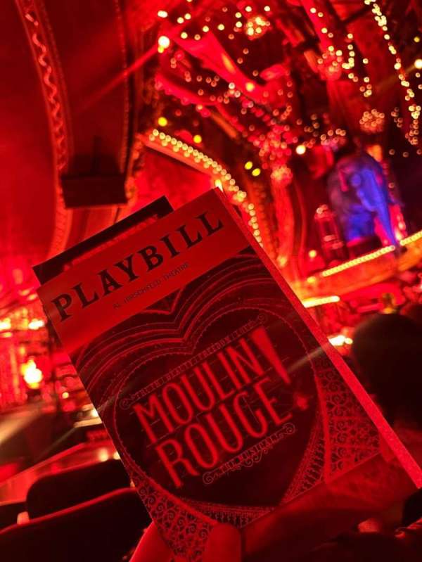 Al Hirschfeld Theatre, section: Orchestra L, row: K, seat: 25