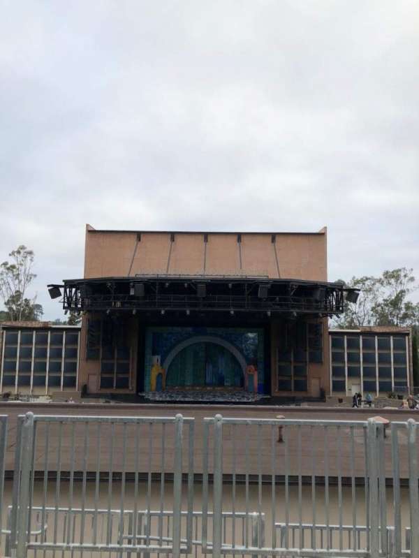 Moonlight Amphitheatre, section: Balcony, row: AA