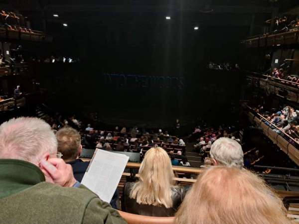 Bridge Theatre, section: Gallery 1, row: C, seat: 31