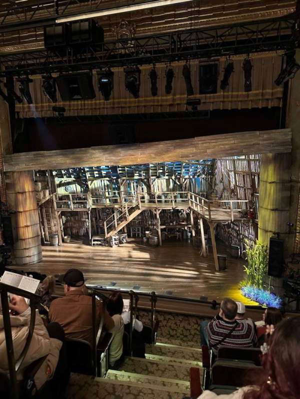 Nederlander Theatre, section: Mezzanine R, row: F, seat: 2