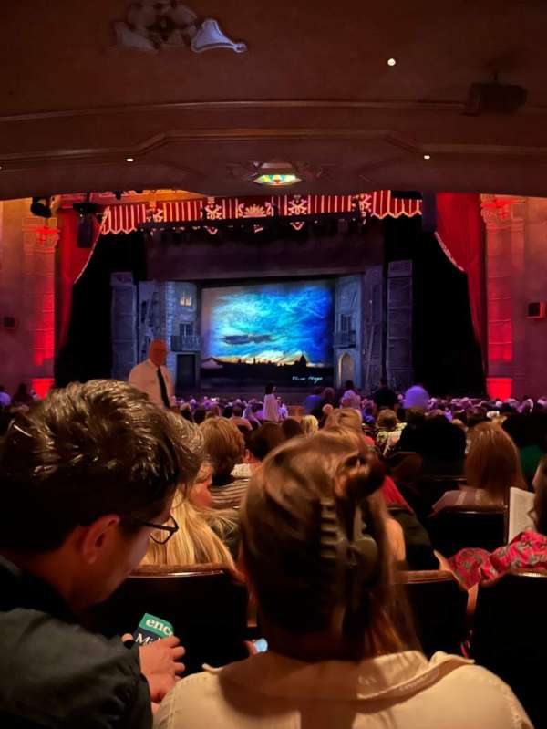 Fox Theatre, Atlanta, section: Orchestra R, row: BB, seat: 52
