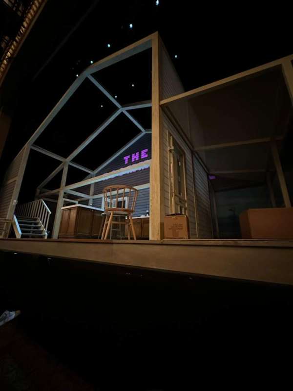 Booth Theatre, section: Orchestra R, row: BB, seat: 2