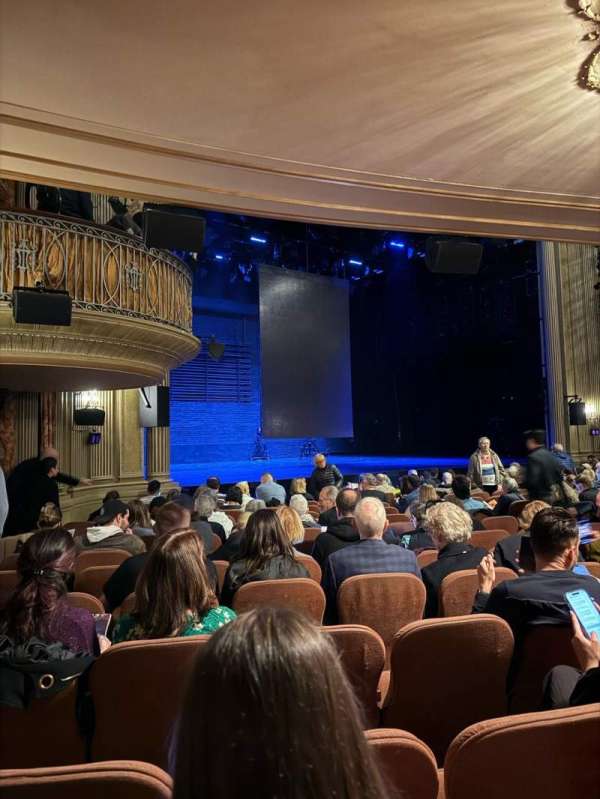 Music Box Theatre, section: Orchestra L, row: O, seat: 25