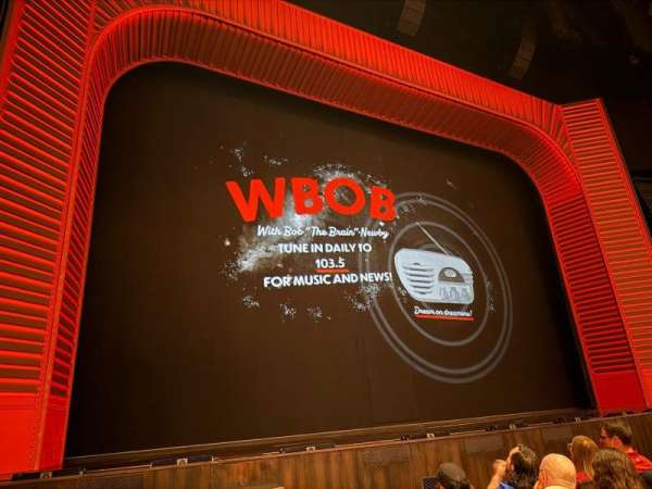 Marquis Theatre, section: Orchestra L, row: D, seat: 1