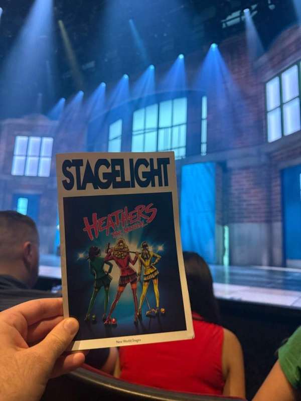 New World Stages - Stage 1, section: Orchestra C, row: B, seat: 122