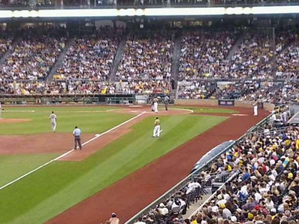 PNC Park, section: 131, row: CC, seat: 24