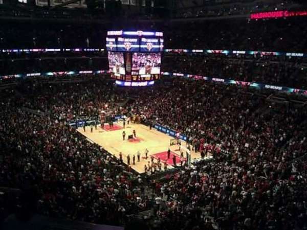 United Center, section: 314, row: 2, seat: 5