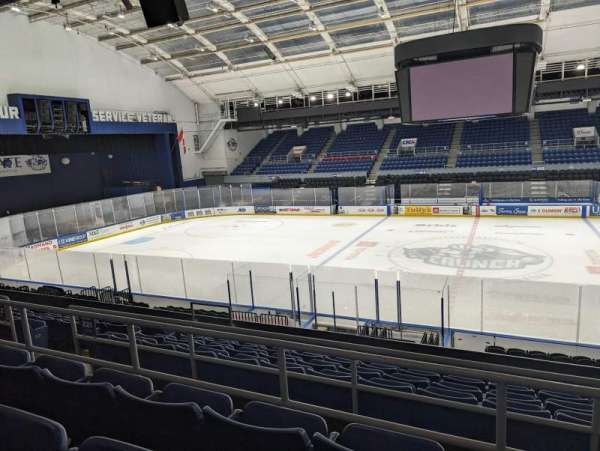 Upstate Medical University Arena, section: 221, row: G, seat: 5