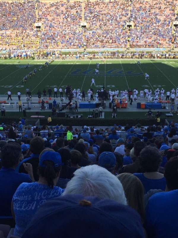 Rose Bowl, section: 19-L, row: 51