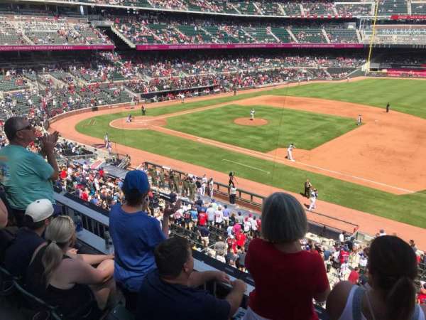 Truist Park, section: 217, row: 3, seat: 3