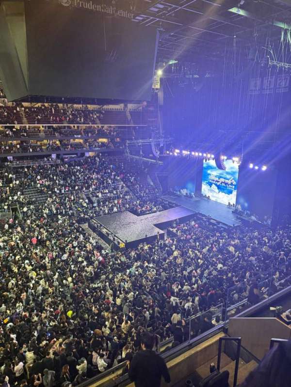 Prudential Center, section: 110, row: 1, seat: 7
