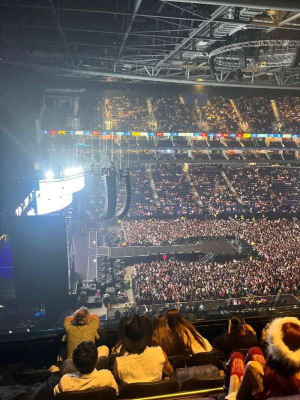The O2, London, section: 402, row: E, seat: 478
