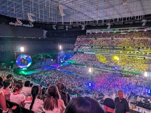 Allegiant Stadium, section: 309, row: 8, seat: 5