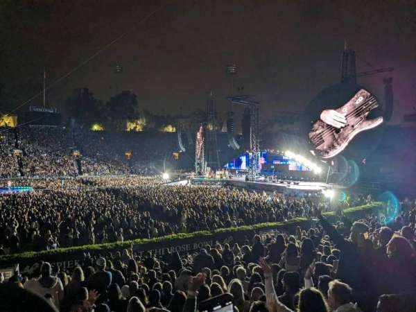 Rose Bowl, section: 18-H, row: 22, seat: 103