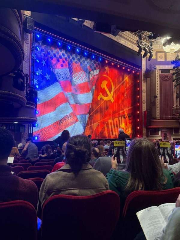 Imperial Theatre, section: Orchestra L, row: N, seat: 27
