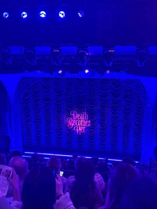 Lunt-Fontanne Theatre, section: Middle Mezzanine RC, row: E, seat: 114