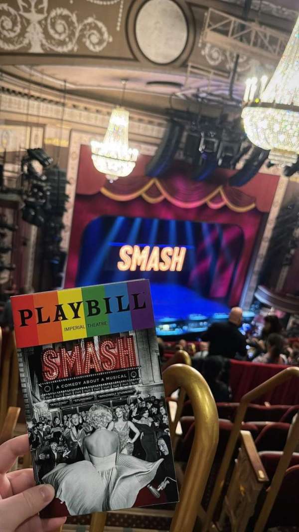 Imperial Theatre, section: Rear Mezzanine L, row: E, seat: 101