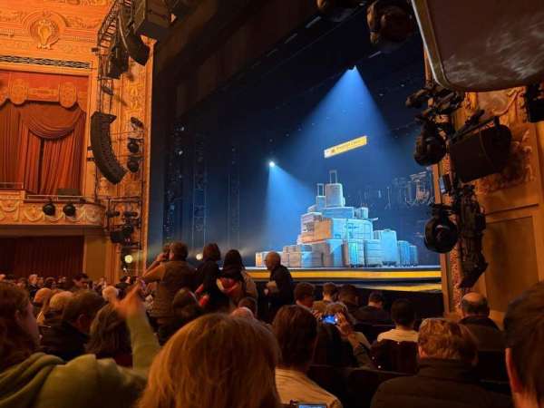 Longacre Theatre, section: Orchestra R, row: G, seat: 13