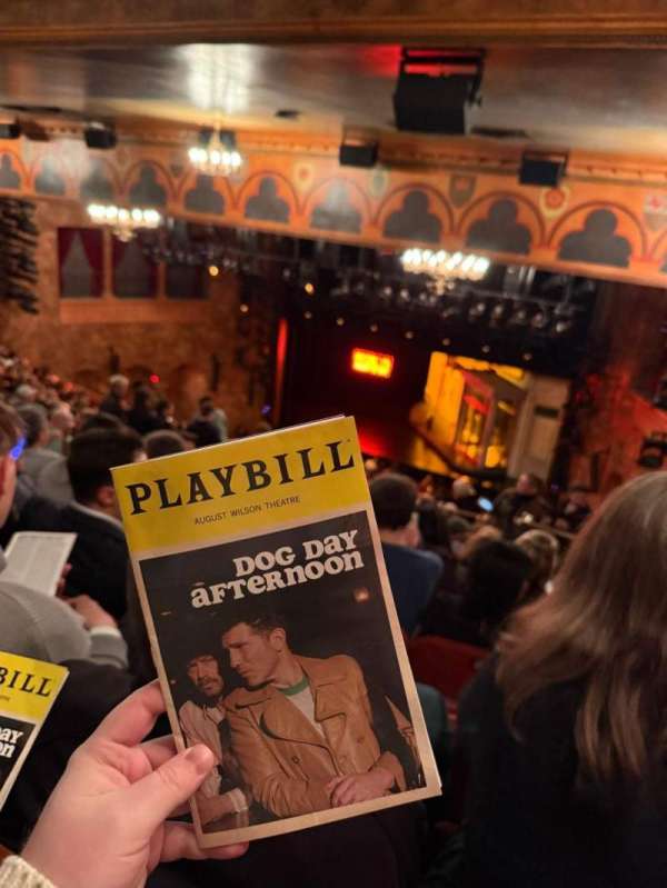 August Wilson Theatre, section: Mezzanine R, row: O, seat: 16