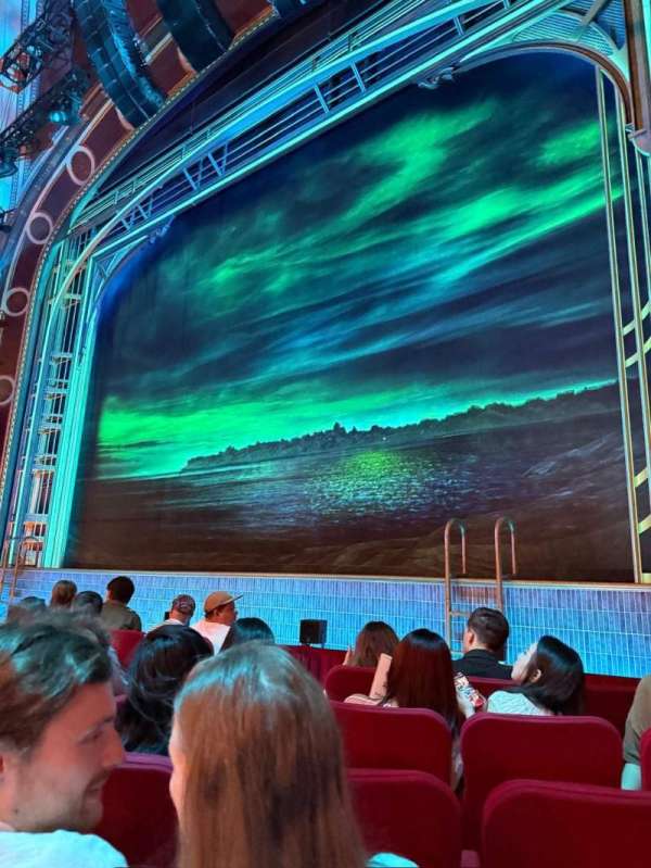 Broadway Theatre - 53rd Street, section: Orchestra R, row: F, seat: 9