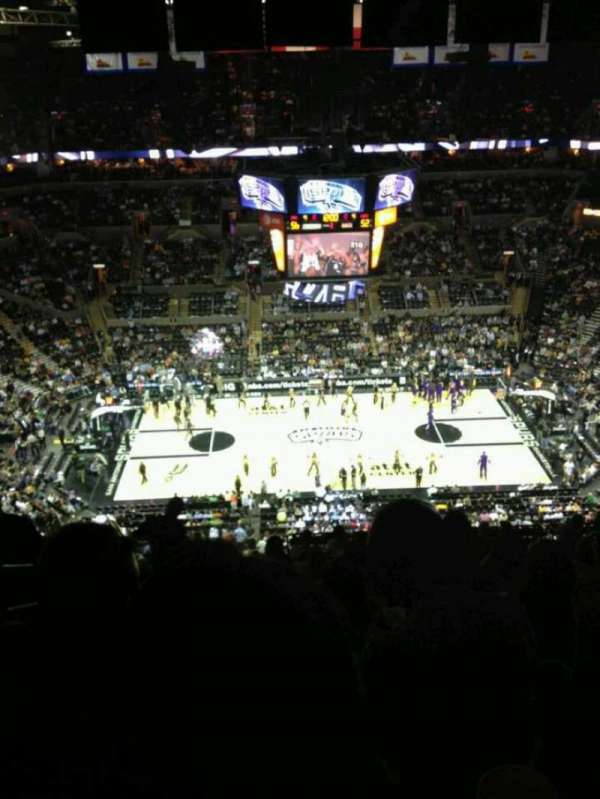 Frost Bank Center, section: 224, seat: 17