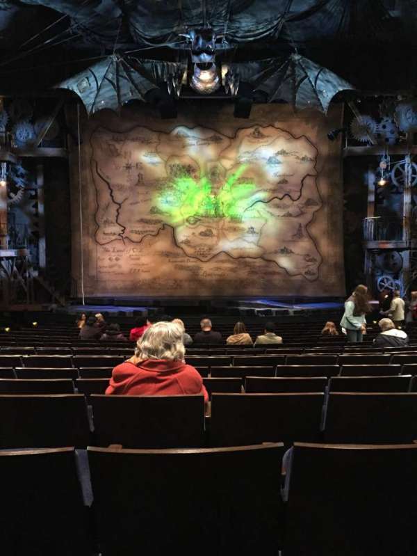 Gershwin Theatre, section: Orchestra C, row: O, seat: 109