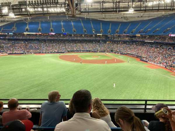 Tropicana Field, section: 353, row: E, seat: 14