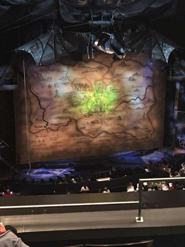 Gershwin Theatre, section: Front Mezzanine L, row: D, seat: 3