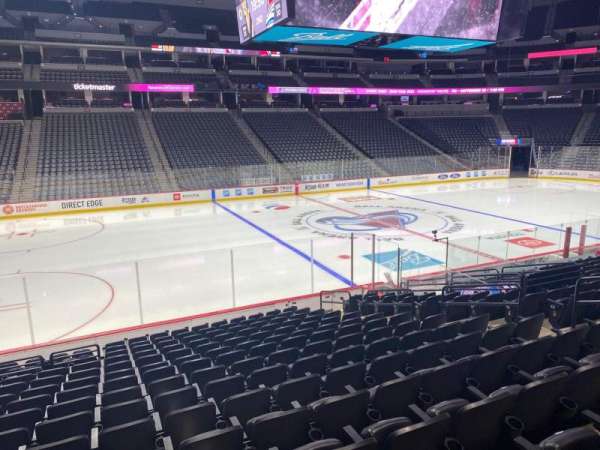 Ball Arena, section: 104, row: 15, seat: 10