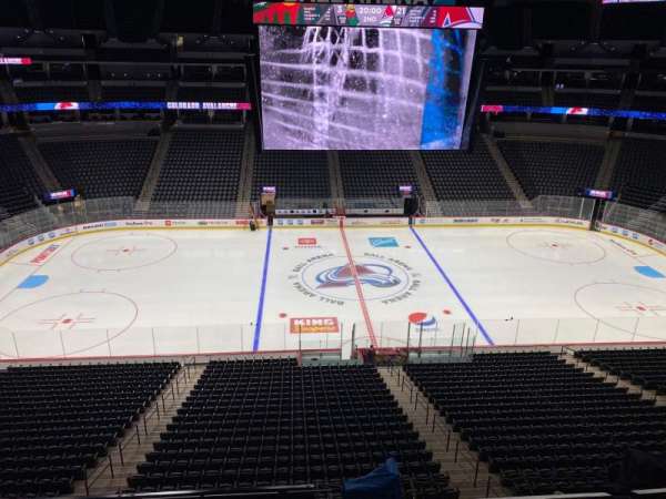 Ball Arena, section: 343, row: 2, seat: 10