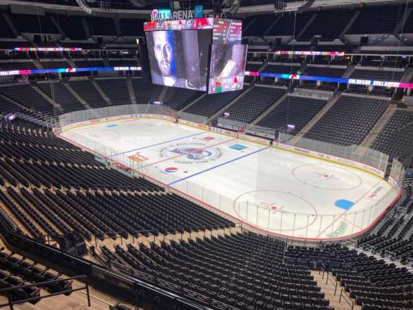 Ball Arena, section: 333, row: 1, seat: 10