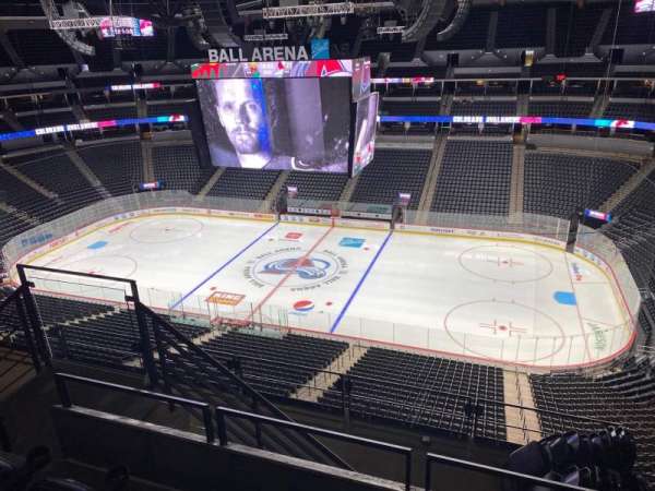 Ball Arena, section: 338, row: 8, seat: 10
