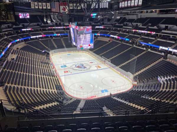 Ball Arena, section: 366, row: 12, seat: 10