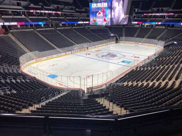 Ball Arena, section: 210, row: 3, seat: 10