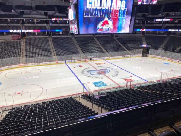 Ball Arena, section: 204, row: 3, seat: 10
