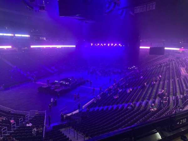 Ball Arena, section: 210, row: 3, seat: 7