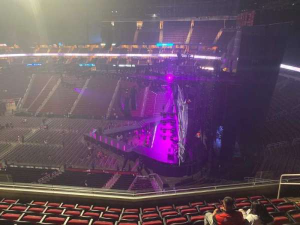 Toyota Center, section: 407, row: 8, seat: 9