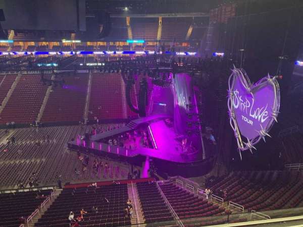 Toyota Center, section: 408, row: 3, seat: 8