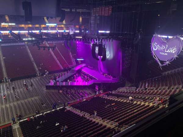 Toyota Center, section: 410, row: 2, seat: 11
