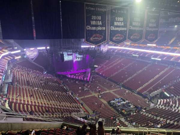 Toyota Center, section: 421, row: 15, seat: 7