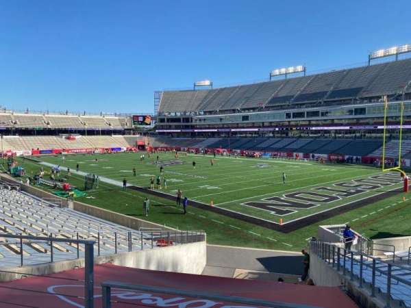 TDECU Stadium, section: 123, row: 22, seat: 25