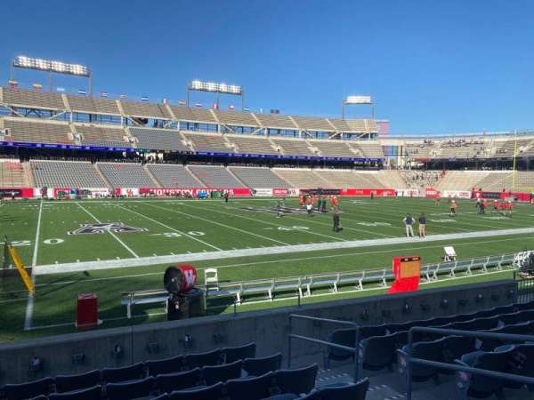 TDECU Stadium, section: 113, row: 8, seat: 5
