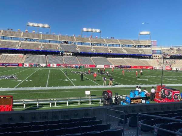 TDECU Stadium, section: 111, row: 9, seat: 4