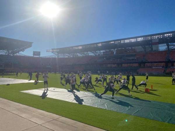 Shell Energy Stadium, section: 123, row: a, seat: 7