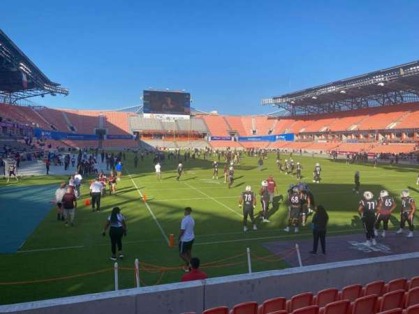 Shell Energy Stadium, section: 138, row: g, seat: 24