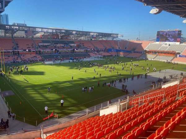 Shell Energy Stadium, section: 230, row: p, seat: 20