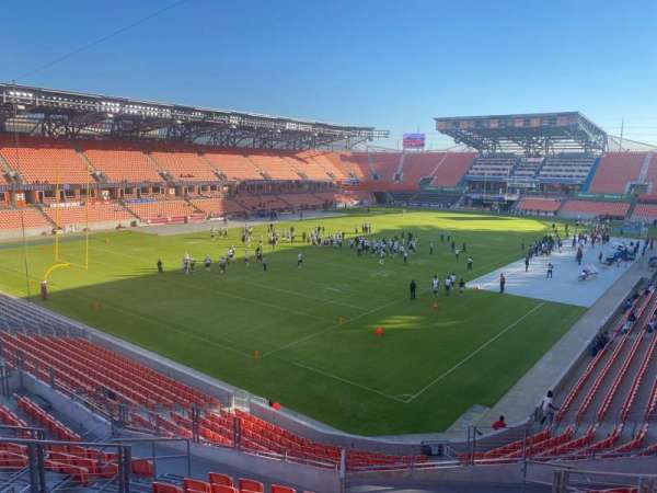 Shell Energy Stadium, section: 212, row: h, seat: 8