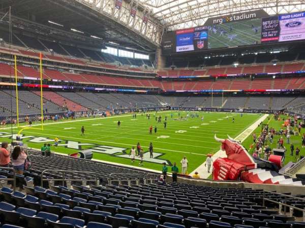 NRG Stadium, section: 114, row: u, seat: 7